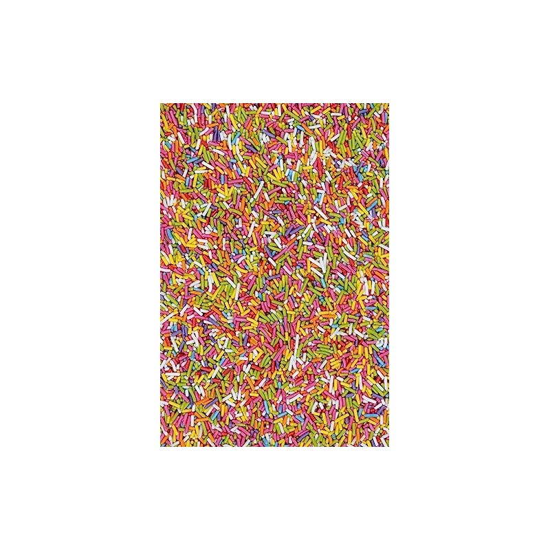 SPRINKLY - Matt Sugar Strands - Rainbow - 150g