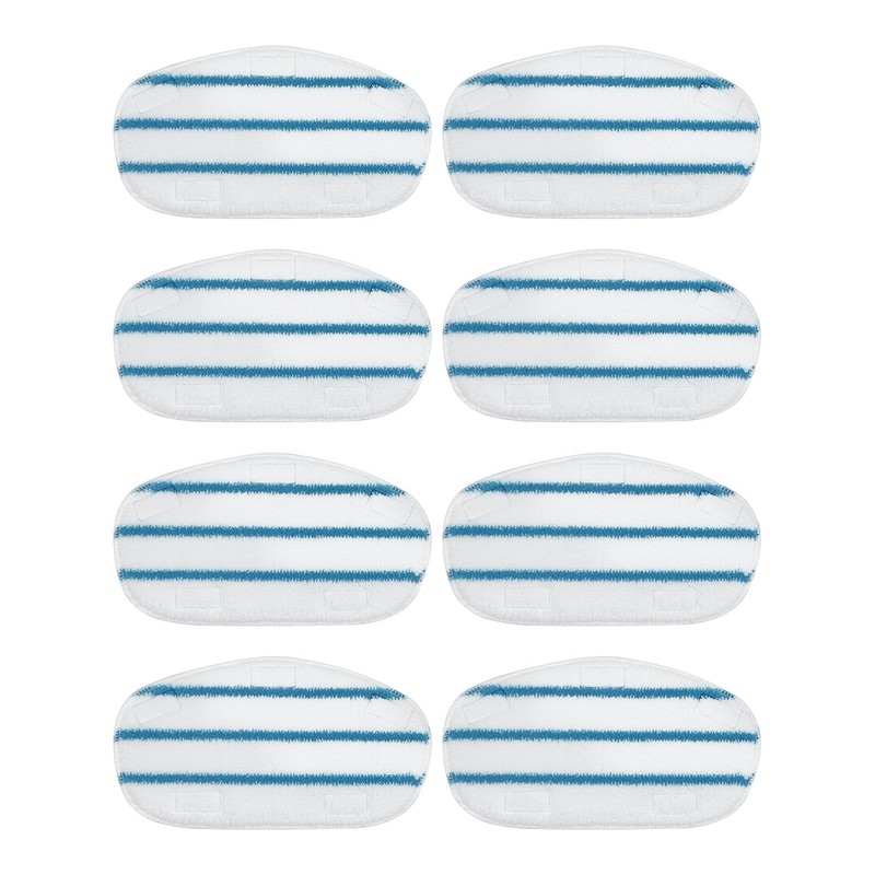 8 Pack Pur Steam Mop Pads Compatible with PurSteam ThermaPro