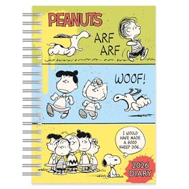 2026 Peanuts A5 Wiro Diary