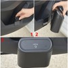 DYOUen 2pcs Car Trash Can Small With Trash Bags And