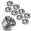 Stainless Steel Anti-Theft Nuts M6 M8 M10 M12 V2A Anti-Theft