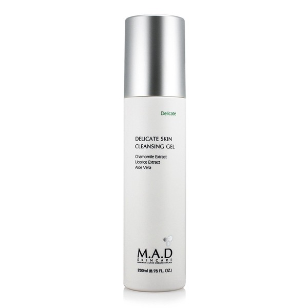 M.A.D Skincare Delicate Skin Cleansing Gel - Extra Gentle 6.75 oz.