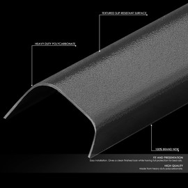 Auto Dynasty Truck Bed End Rear Tail Gate Cap Molding Trim Compatible with Chevy Colorado GMC Canyon Standard Extended Cab 04-12