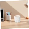 BIUDECO Compact Nail Tools Storage Box Rotating Makeup Brush Holder