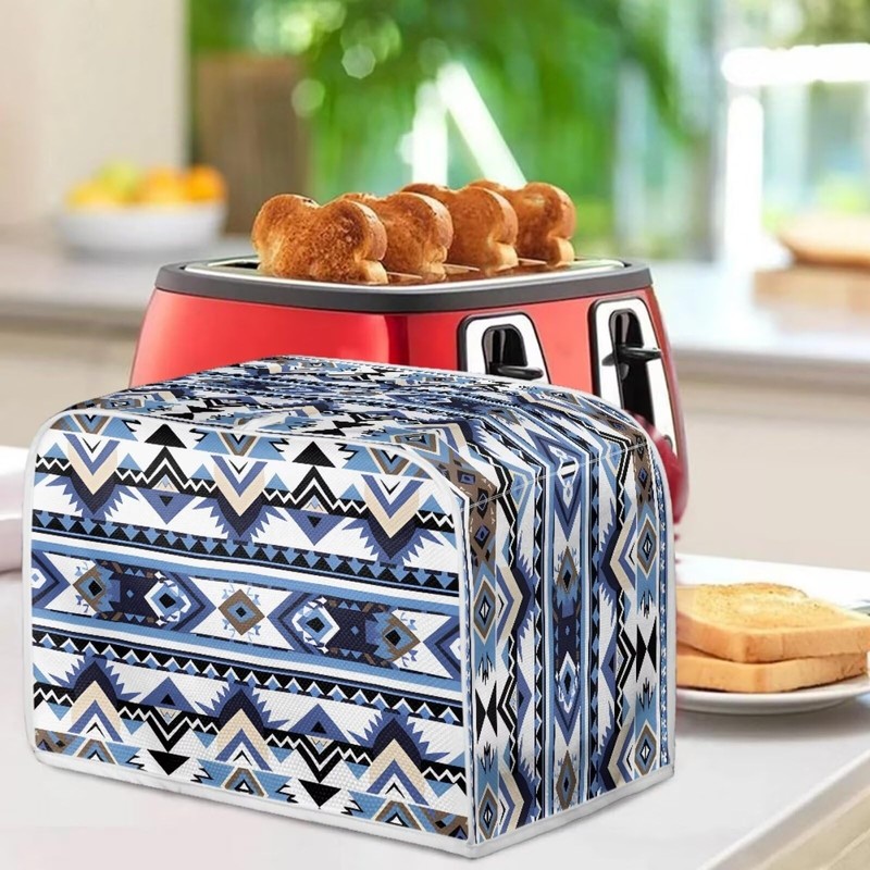 ZFRXIGN Western Toaster Covers 2 Slice Wide Slot Dust Cover