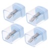 4pcs Makeup Pencil Sharpener Set Eyeliner Pencil Sharpener Lip Liner Eyebrow Makeup Accessories Random Color