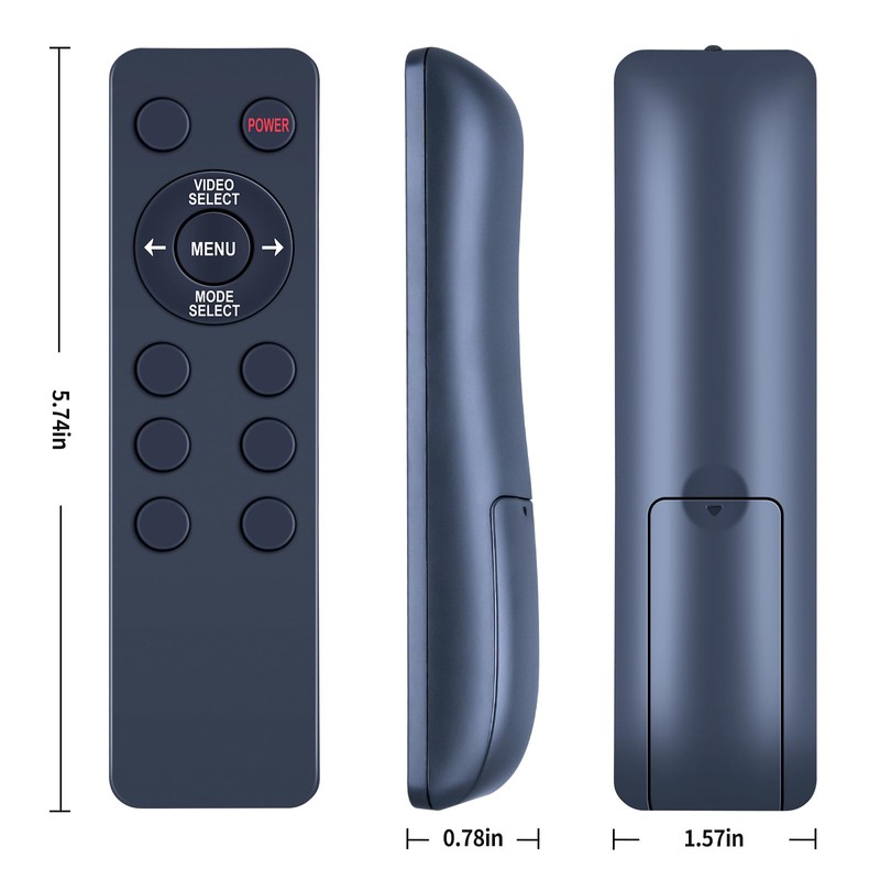 TCNOUMT New Wireless Remote Control Replacement fit for TFT LCD