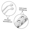 Baluue Stainless Steel Eyelid Massage Tweezers Gland Forceps for Eye
