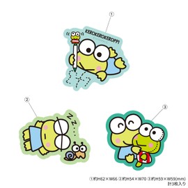 Gourmandise Sanrio Characters Mobile Sticker Kerokeroppi SANG-305KR