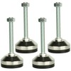 MUHOUZHINANG Heavy Duty Leveling Screw Leg,Leg Leveler 2.36" Dia Base,Adjustable