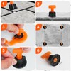 Storystore Tile Leveling System 100pcs Tile Levelers Spacers with 2mm