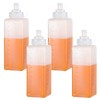 4 Pack 1 QT Large Condiment Squeeze Bottle for Sauses,