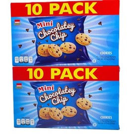 Generic 2 Boxes of 10 Mini Chocolatey Chip Cookies