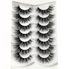 Pooplunch False Eyelashes 8D Cat Eye Volume Wispy Clusters Faux