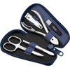 marQus Nail Set Men and Women 5 Pieces - File from Solingen - Manicure Set Men and Women, Nail Case Men and Women - Nessesair - Manicure Set Men and Women - Manicure Set Travel