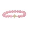 Pingyongchang Christian Gifts for Women Men Cross Healing Crystal Bracelet