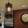 Easy Fit Wire cage Frame Open Style Pendant Light Shade