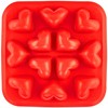 Fairly Odd Novelties Ice Cube Tray, One Pack, Red Hearts