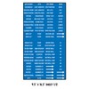 CRAFTMARK Swimming Pool Pipe and Equipment Identification Sticker Kit,Premium Grade-Sheet
