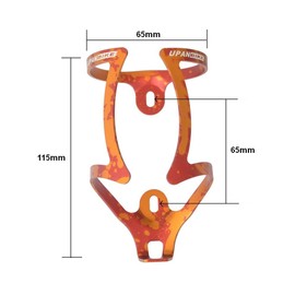 UPANBIKE Bicycle Bottle Cage Aluminum Alloy Lightweight Bottle Holder Cycling Bottle Cage for MTB Road Bike,Camouflage Red