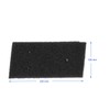 4X Foam Sponge Filter 8015250474909 Replacement for Bauknecht Privileg Whirlpool