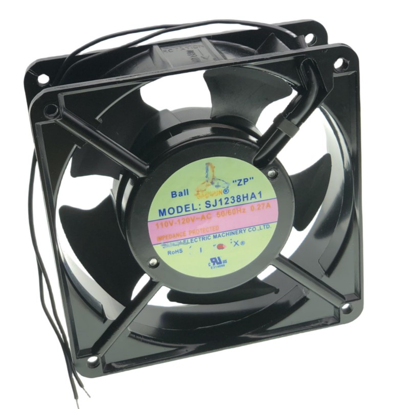 for Suntronix SJ1238HA1 Axial Fan, AC 110V~120V 0.27A 50-60Hz,2-Wire Ball