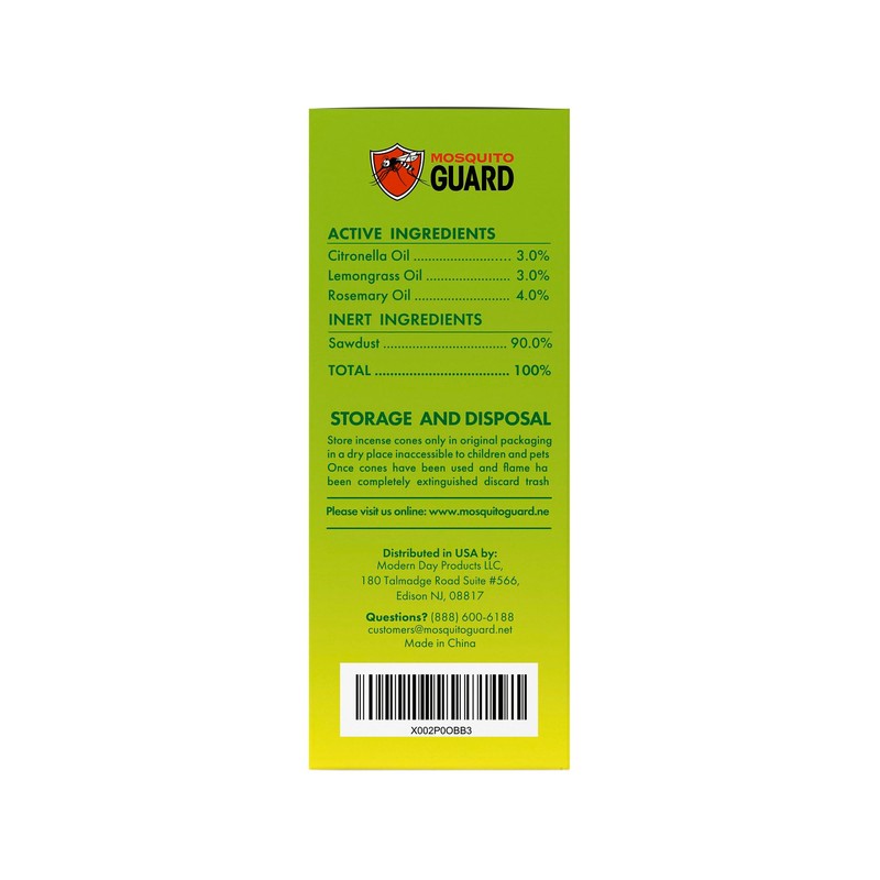Mosquito Guard 45pcs Mosquito Repellent Incense Cone with 2 Ceramic