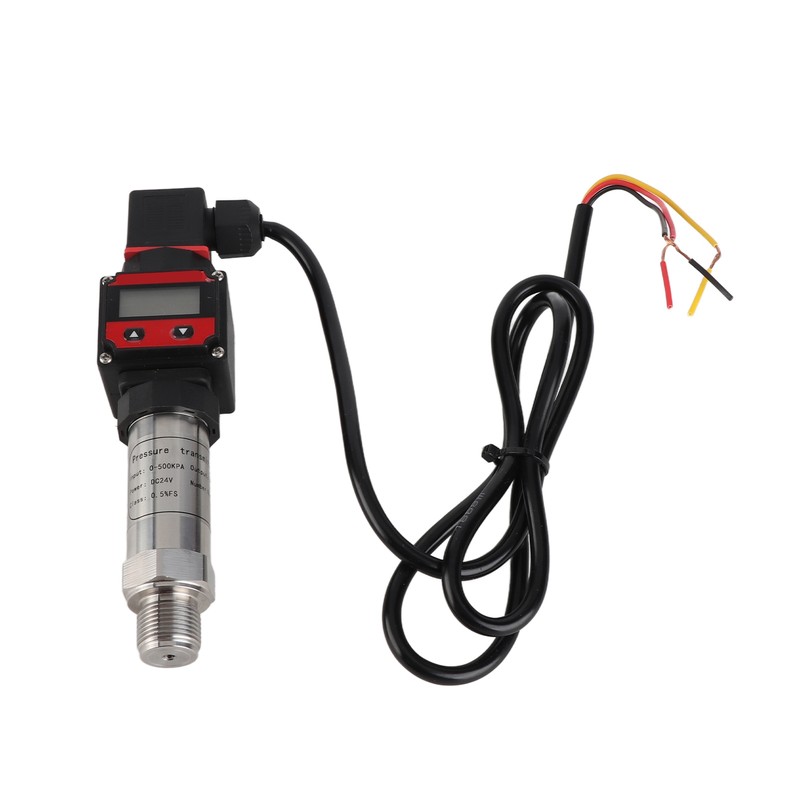 Pressure Sensor Aluminum Alloy Air Water Sender Digital Display LCD