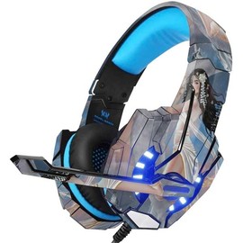 Skinit Decal Skin Compatible with BENGOO G9000 Gaming Headset - Nene Thomas Fairy on Moon with Birds by Nene Thomas Design