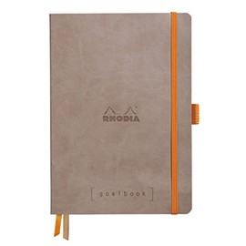 Rhodia Goalbook Journal, A5, Dotted - Taupe