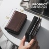 VULKIT Large Capacity Card Holder Wallet for Men, RFID Blocking