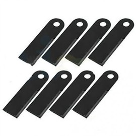 All States Straw Chopper Blade Kit - Single Bevel Fine Cut fits John Deere CTS CTSII 9500 9500 SH 9510 9510 SH 9550 9550 SH 9600 9610 9650 9660 9660 CTS 9660 STS 9760 STS 9860 STS H156098 AH205910