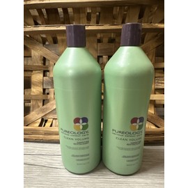 Pureology 2 -  Pureology Clean Volume Condition 33.8 oz 1 liter for fine colour treated