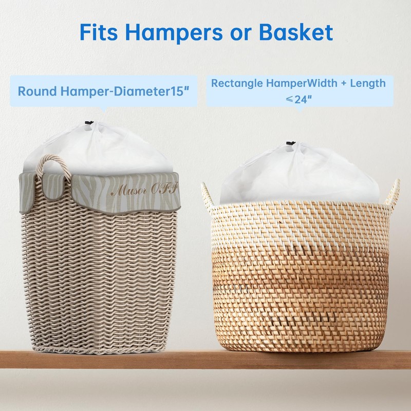 Large Laundry Bag for Washing Machine, Pack of 2 Laundry