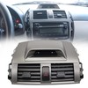 Center Dash A/C Outlet Air Vent Panel with Clock Fit