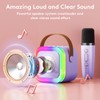Kids Karaoke Machine for Girls Gifts: Portable Bluetooth Microphone Speaker