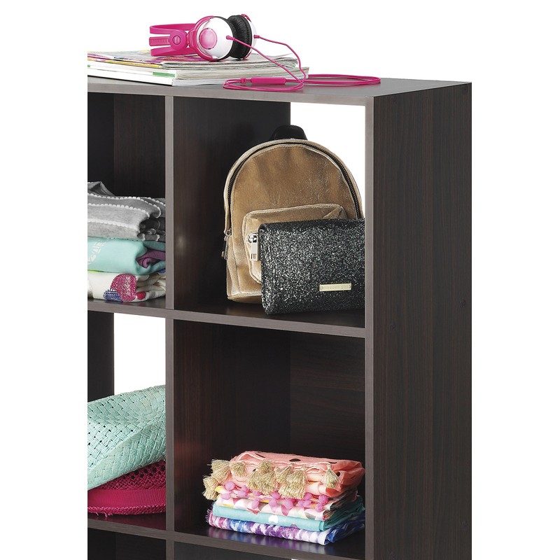 Whitmor 12 Cube Organizer - Espresso