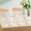 AWLZJZQA 192 Pcs Elephant Baby Shower Plates and Cups and