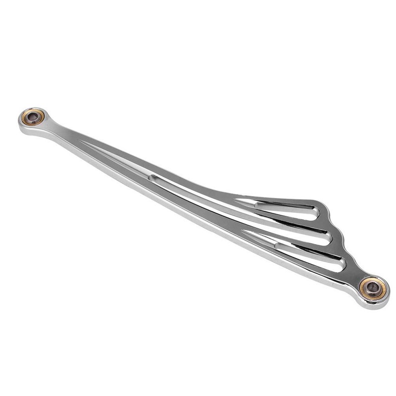H RUO Chrome Wing Gear Shift Linkage Shifter for Harley