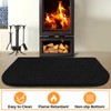 Fireplace Hearth Rug, 2' x 3' Fire Resistant Rugs for