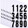 Tenare 96 Pieces 8 Set Mailbox Numbers Vinyl Waterproof Numbers