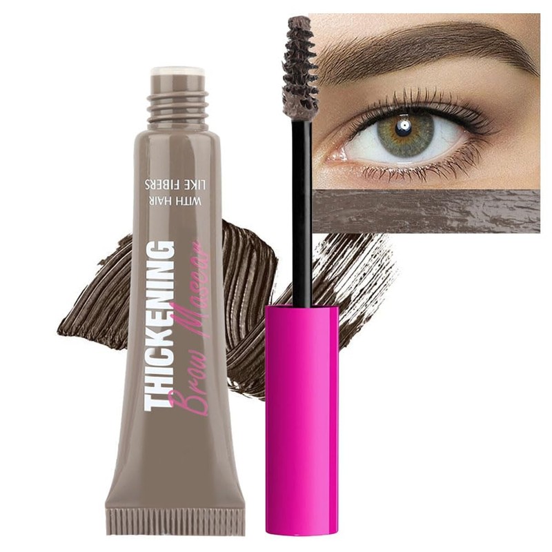 Gel para cejas, Kit de tinte para cejas marrones, Kit