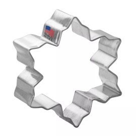 Unbranded Mini Snowflake Cookie Cutter 1.75'' NEW! Christmas Metal
