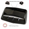 Tiousmoky Hood Scoop Car Hood Vent Universal Air Intake Grille