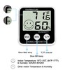 Digital Thermometer Indoor Hygrometer Humidity Meter Room Temperature Monitor Large