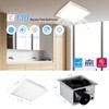 Tech Drive Bathroom Exhaust Fan with Light, 110 CFM, Super