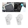 2Pcs Suction Cup Card Bill Clip, Car Sun Shade Window