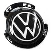 Volkswagen 14A853600AWA Logo Emblem Front Sign, Black/White