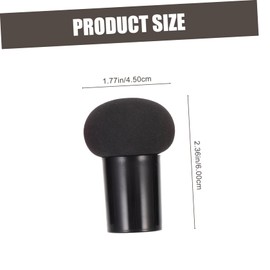 Minkissy 8pcs Cosmetic Makeup Sponges Mushroom Design Sponges Handle for Foundation Concealer Blush