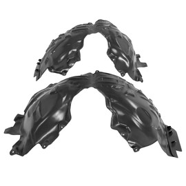 JMTAAT Front Fender Liner Compatible with 2020-2024 Ford Explorer, Police Interceptor, W/O Insulation Foam, Replacement for LB5Z16102C LB5Z16102B Inner Wheel Liner Splash Shields Guard